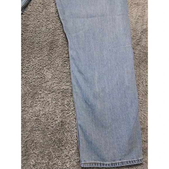 Levi Strauss Jeans 505 Mens Sz 42x30 Straight Leg Denim Blue Relaxed Fit Levi's - Picture 11 of 14